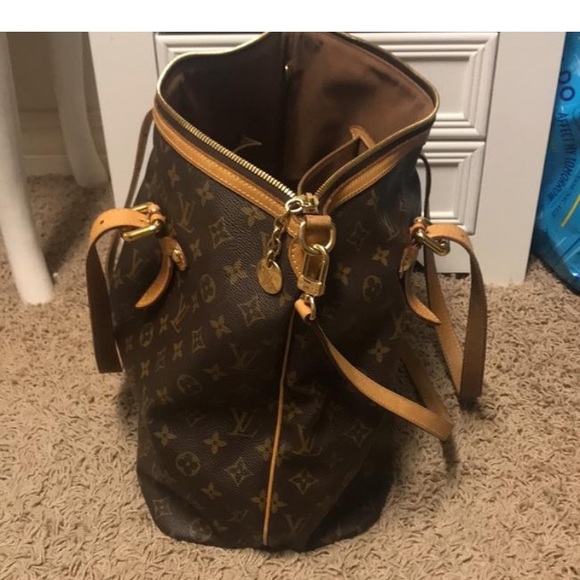 Louis Vuitton Monogram Canvas Brown and Tan Tote Palermo GM - Picture 2 of 8